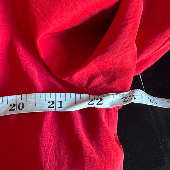 Vintage Forecaster of Boston Trench Rain Coat 7/8 . Red - Picture 5 of 11